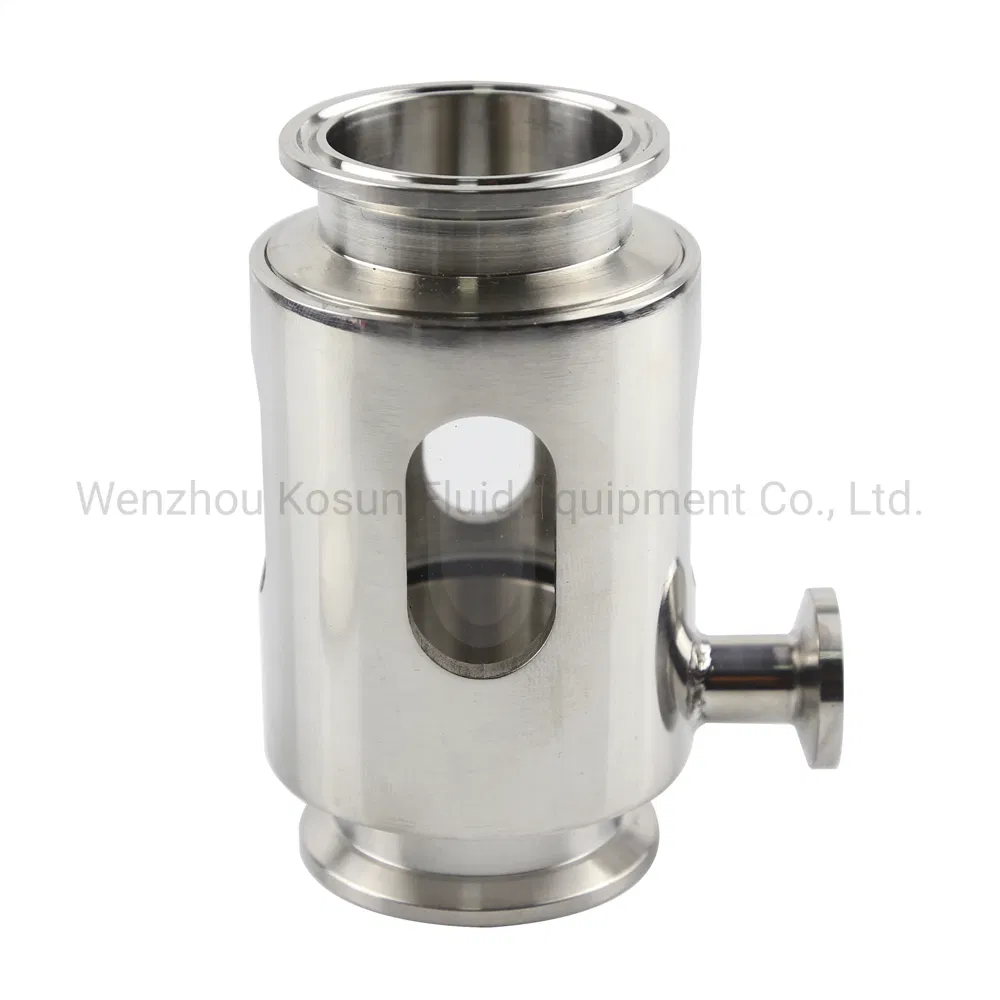 Hygienic Flow Sight Glass with Cover