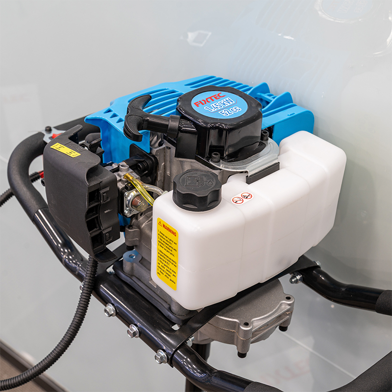 Fixtec Gasoline Engine 1.45kw 52cc 2 Stroke Ground Drill Digger Machine Gasoline Earth Auger