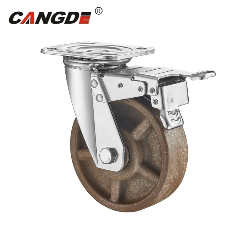 Factory Wholesale 4/5/6 Inch Heavy-Duty High-Temperature Resistant Industrial Wheels Price