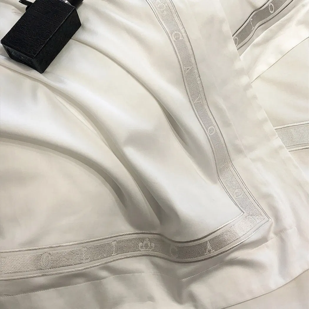 Cotton King Size Nantong Home Textile Cotton Fabric Flat Sheet Bedding Set
