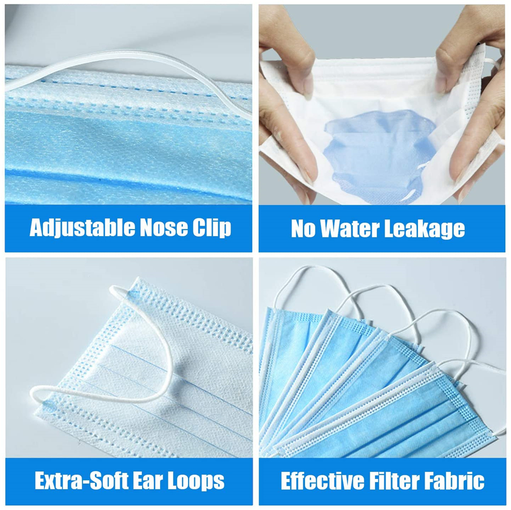 Professional Brand 3ply Protective Dust-Proof Disposable Facial Mask