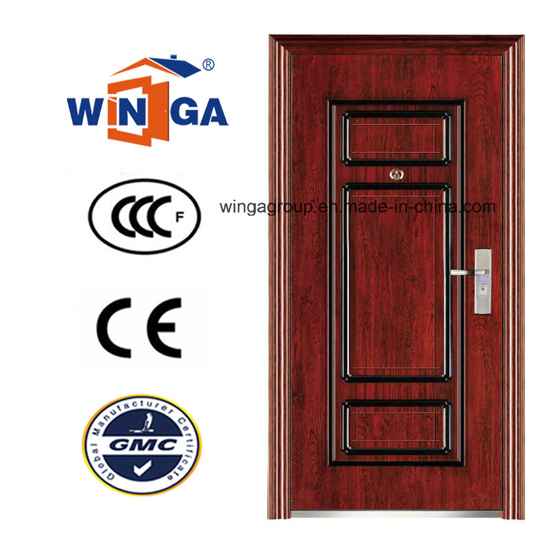 Best Price Security Metal Exterior Steel Iron Door (W-S-121)