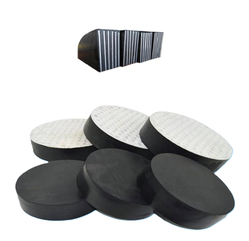 Simple Structure and Easy Installation Rubber Bearing Pad for Building and Bridge