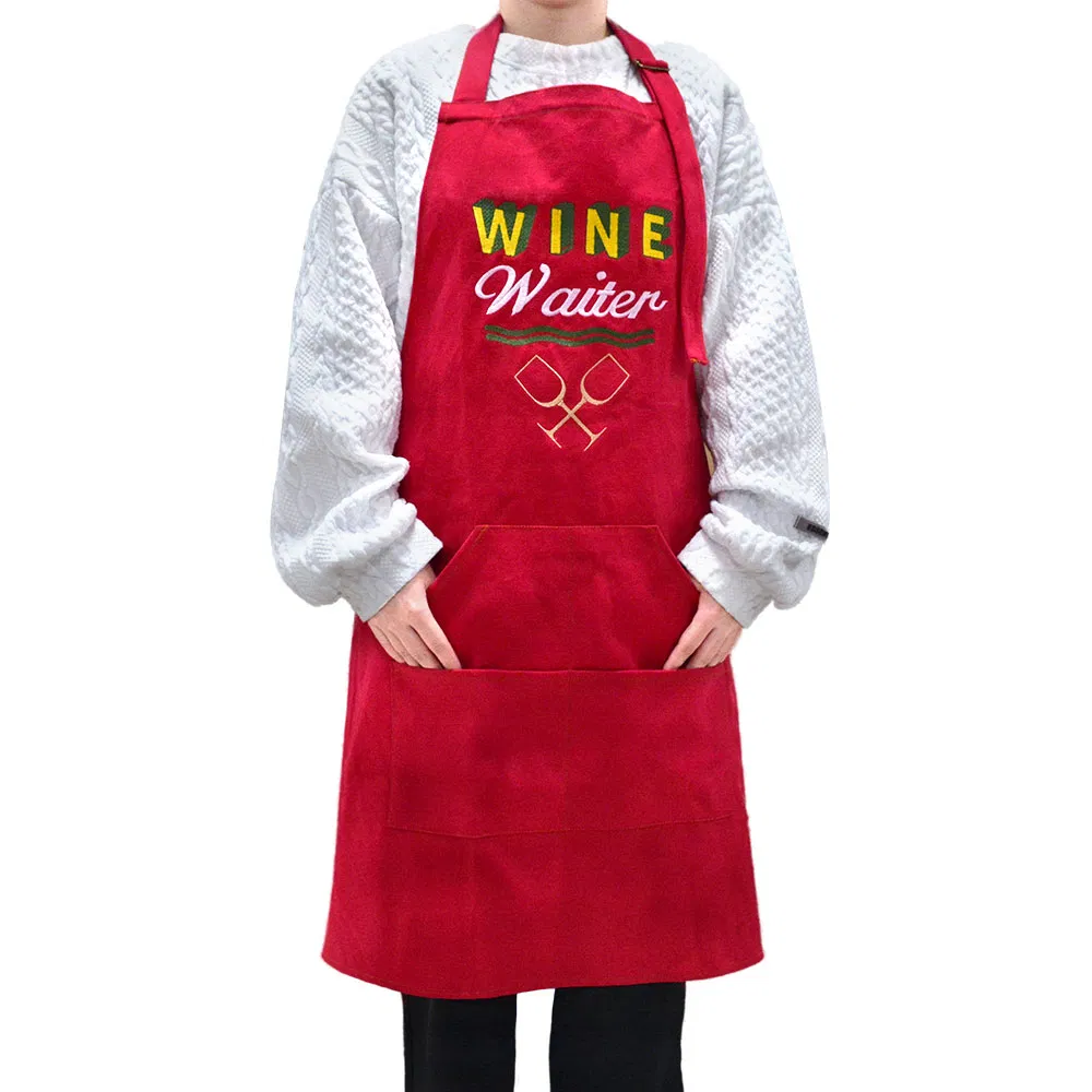 Cleaning Gadgets Kitchen Apron for Restaurants Custom Logo Barista Chef Uniform Work Bar Cafes Shop Kitchen Restaurant Apron