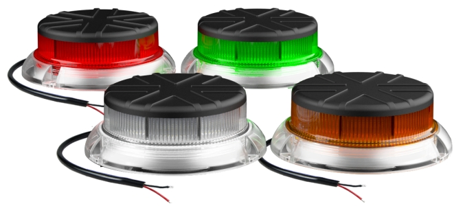 Компактная янтарная светодиодная лампа-стробоскоп