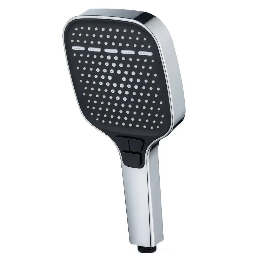 Luxurious Large Panel Shower Head with Self-Cleaning Feature