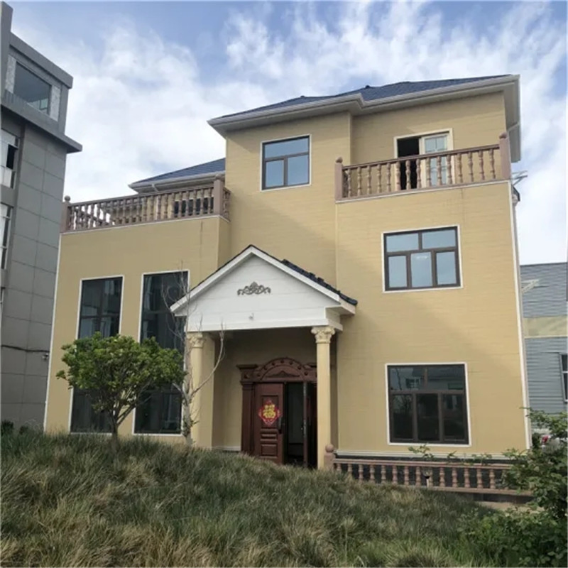 Environmental Materia Smarthouse MGO Board Prefab Light Steel Villa House for Labor Apartment