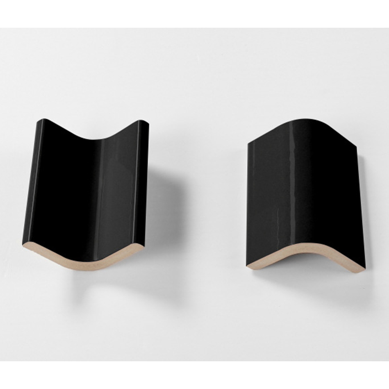 Kitchen Tiles Accessories Black Ceramic Tile Corner Trims