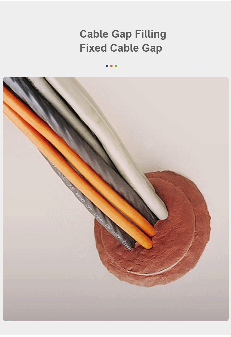Fire Smoke Ensure Resistant Plugging Mud Flame Retardant Safety with Fire Putty Pads for Wallboxes