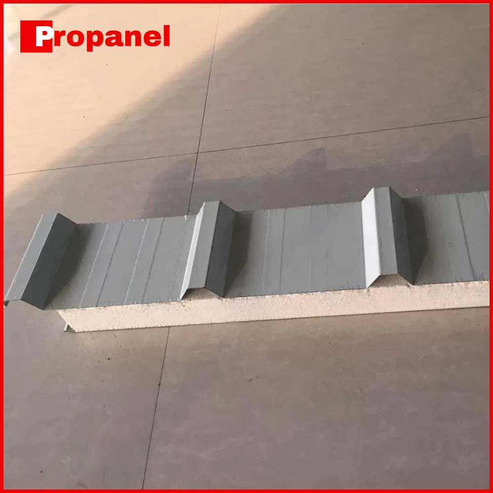 Weatherproof 50mm 75mm 100mm PU EPS Roofing Panels for Greenhouse and Agricultural Buildings