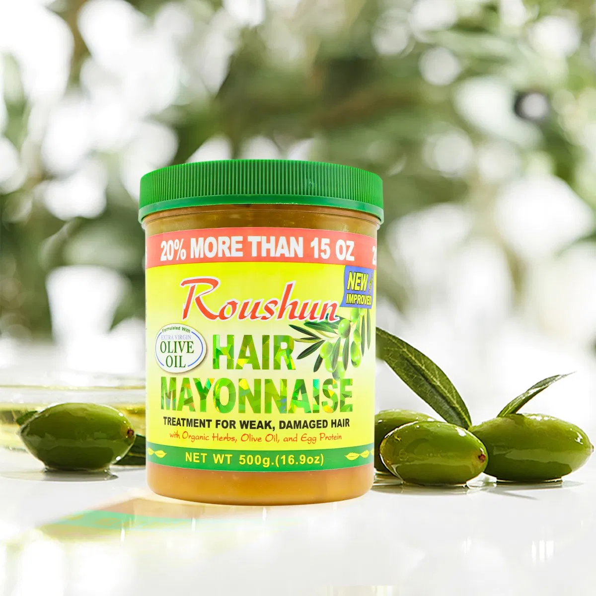 Olive Hair Treatment Hair Mayonnaise Treatment for Weak Damaged Hair
