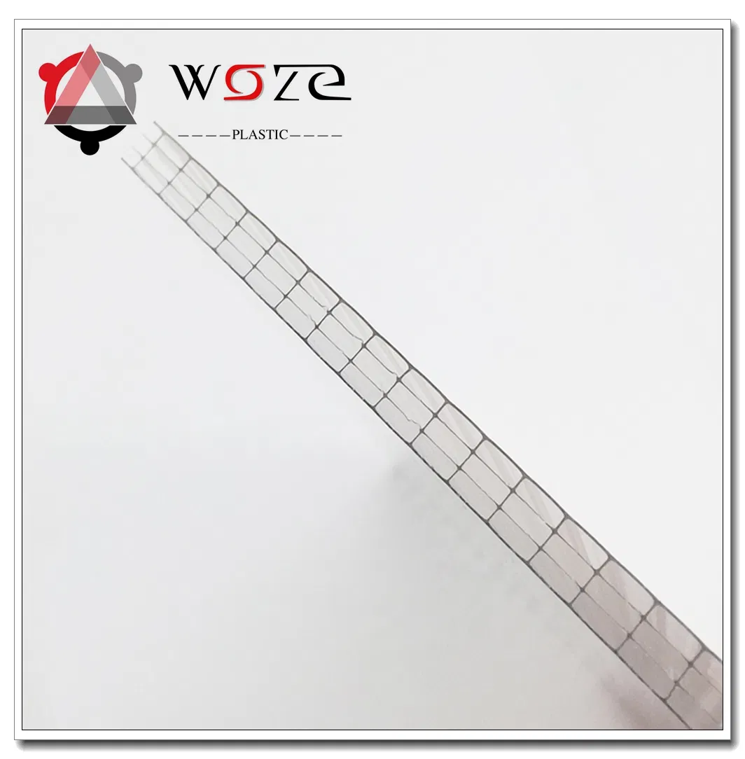 High Impact Four Walls Polycarbonate Hollow Sheet Roofing Sheet