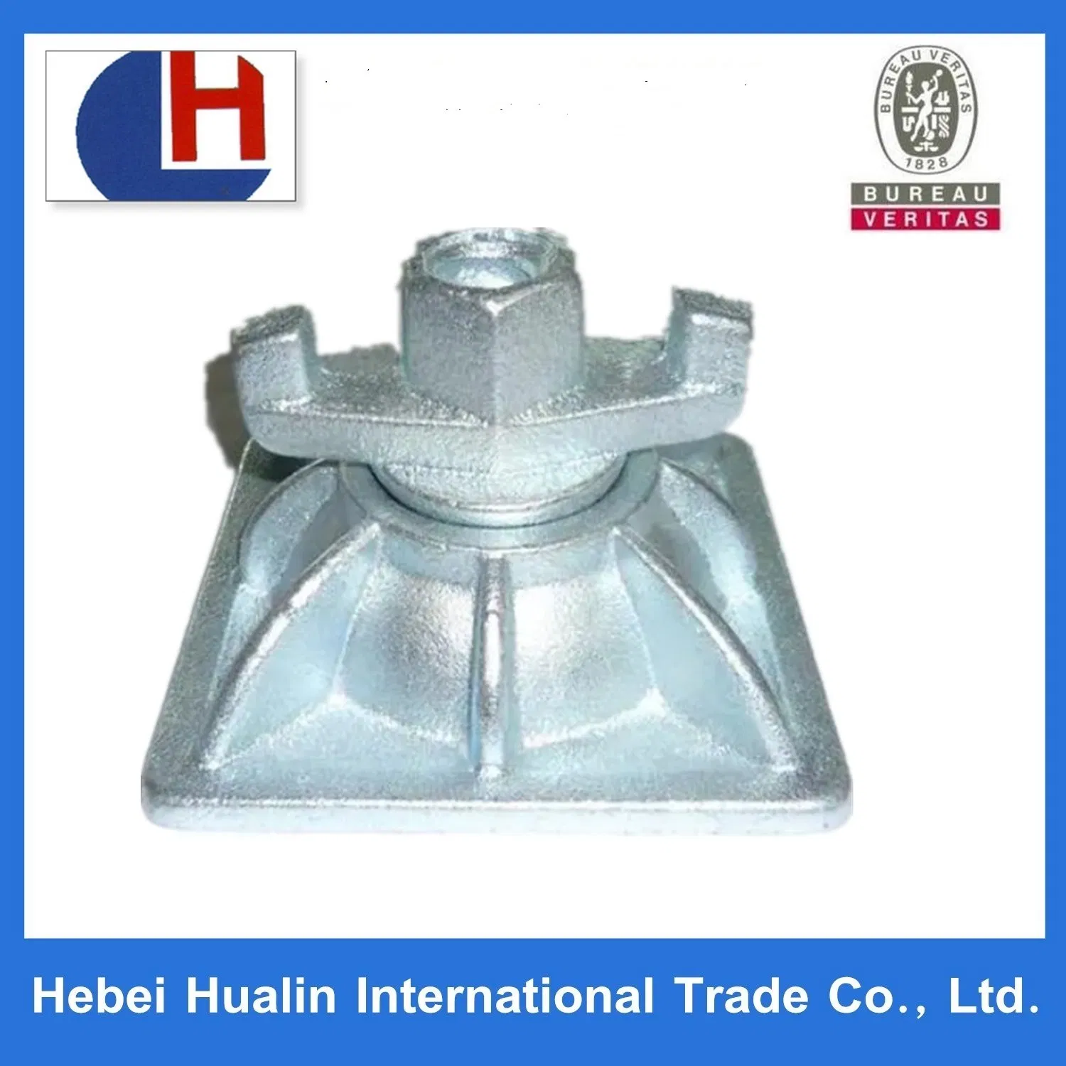 Waler Plate with Wing Nut Combi Plate