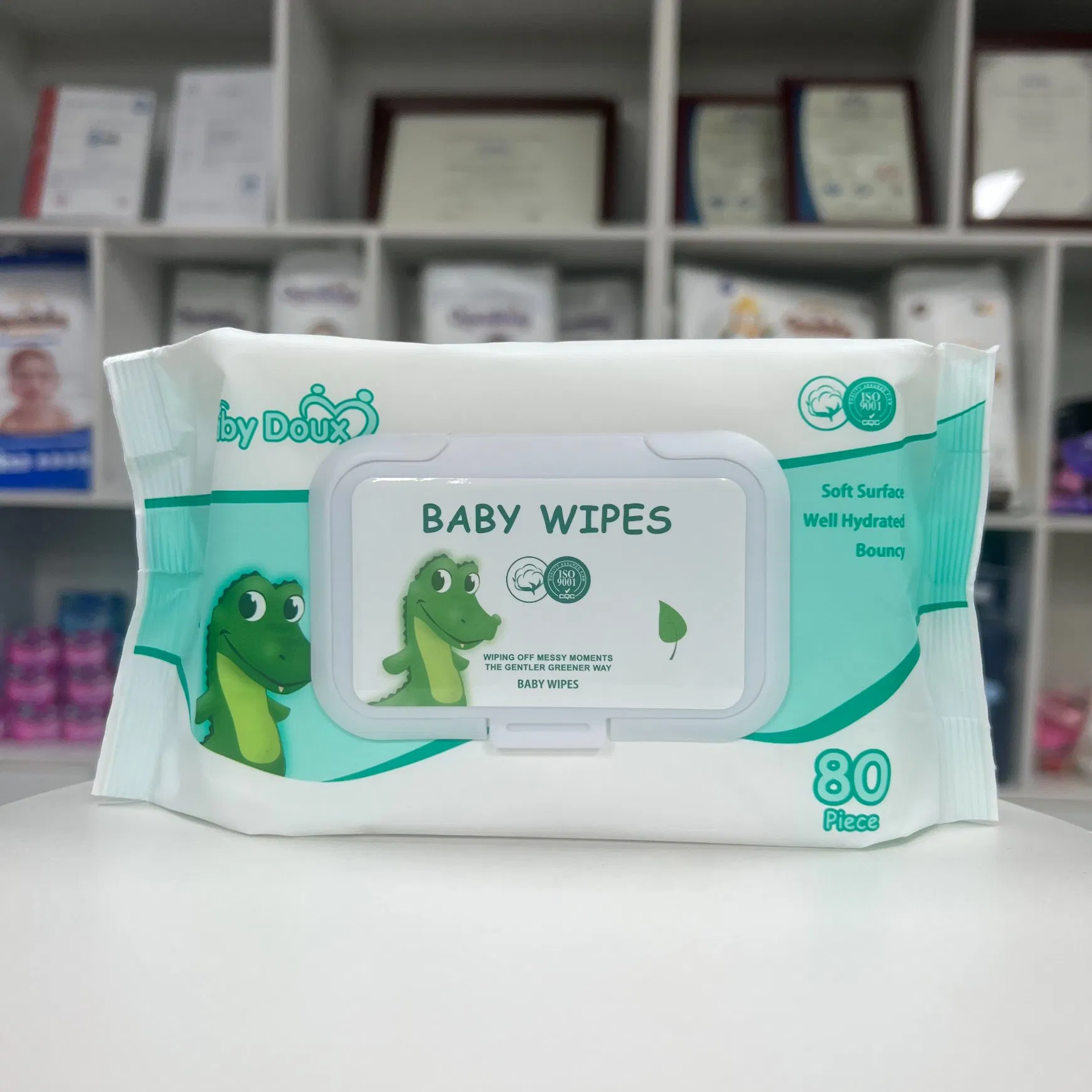 Weiyi Free Sample Unscented Non Woven Baby Wet Wipes Cleansing and Refreshing Wipes Soft and Skin-Friendly Wipes