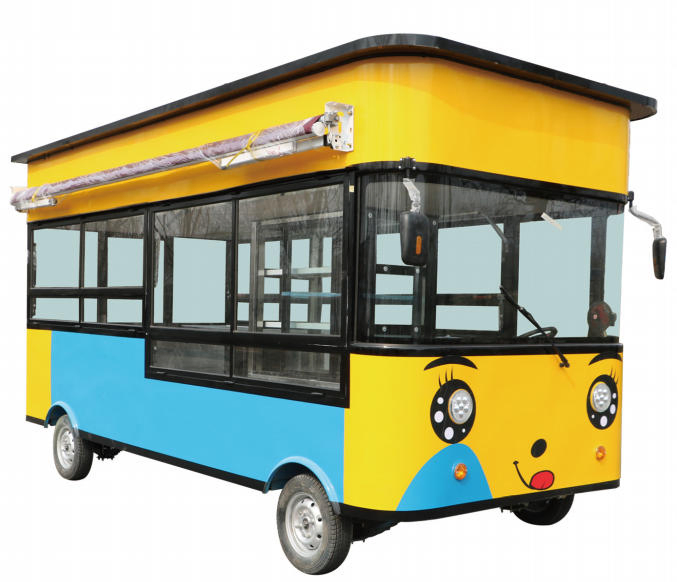 Trendy 220V Night Market Commercial Mobile Food Cart for Milk Tea and Coffee Stall Street Scene Shop Cart for Entrepreneurship