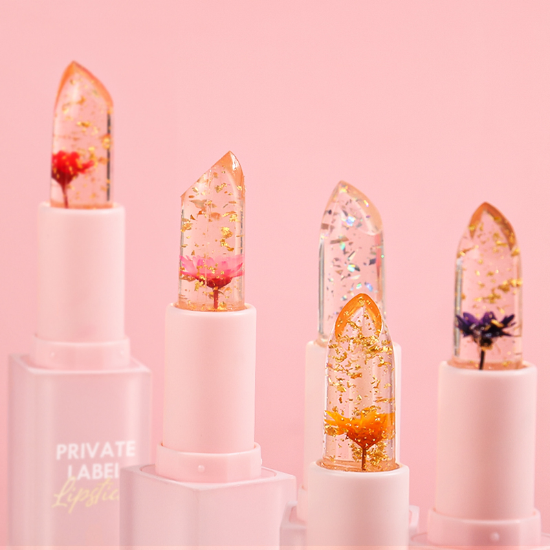 2024 New Color-Changing Flower Lipstick Vegan Makeup