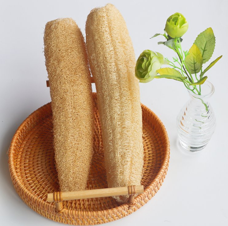 Eco-Friendly Healthy Strong Cleaning Dishes Cup and Bath Body Exfoliating 100% Natural Botany Loofah Sponge