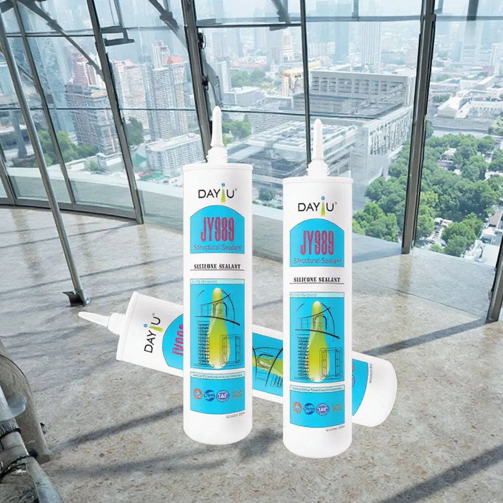 One Component Silicone Sealant Weatherproofing Neutral Adhesive Caulking for Mirror Glass