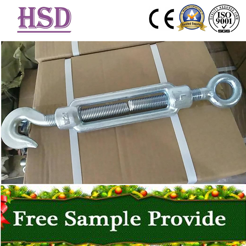 E. Galv Zinc Plated Commercial Maleable JIS Type Frame Type Turnbuckle