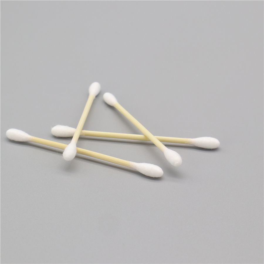 400 Sticks Bamboo Cotton Buds with Eco Friendly Packaging Wooden Cotton Buds for Cleaning Ear