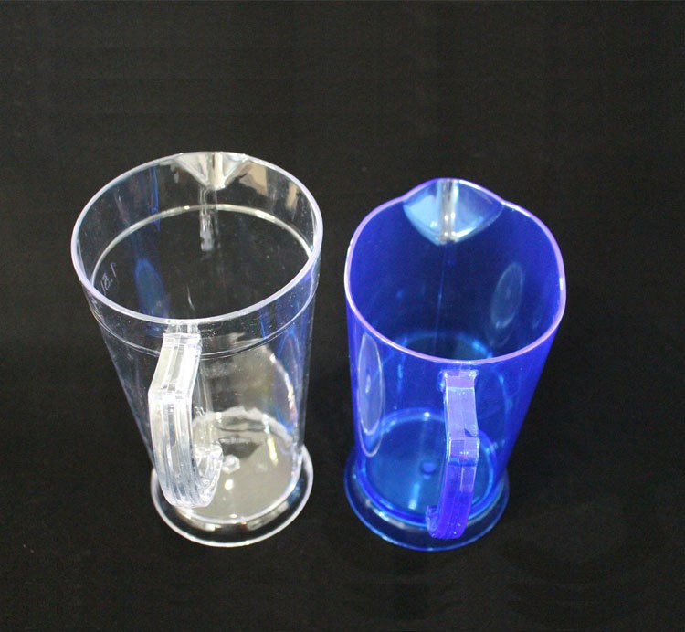 1.5L Clear Plastic Beer Stackable Water Jug Pitcher for Flensburger Brauerei Freiberger Brauhaus Furstenberg Brewery