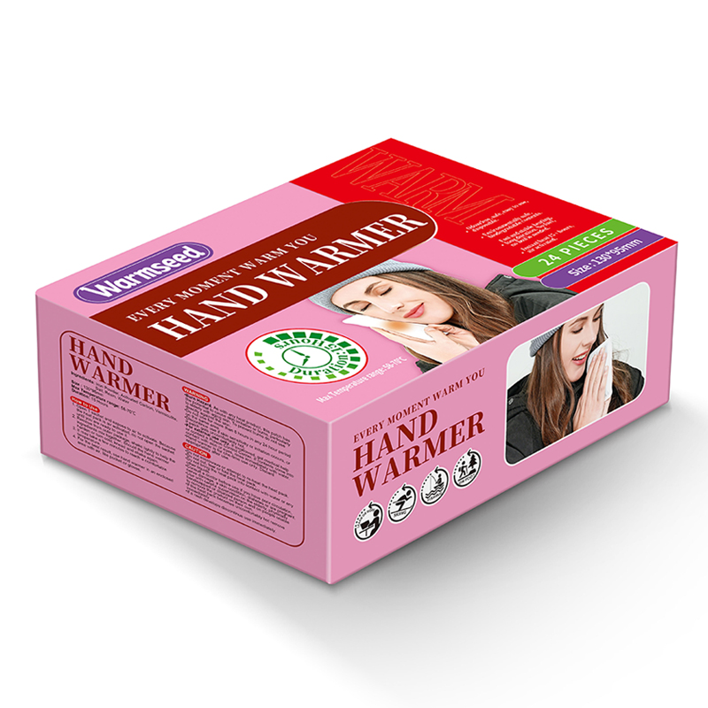 Non-Woven Fabric Comfortable to Wear Easy to Carry for Travel Self Heating Hand Warmer