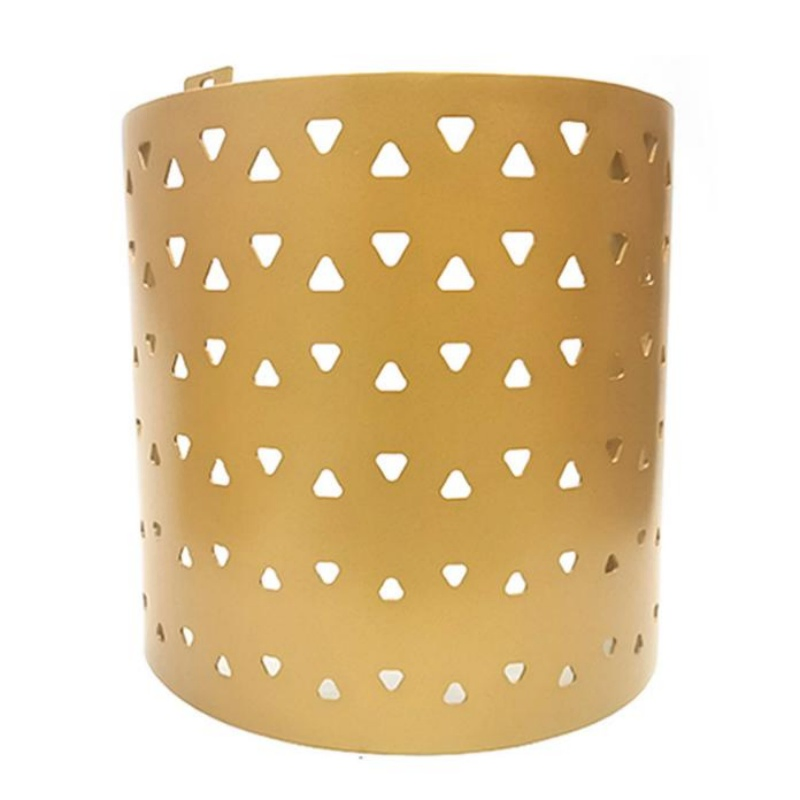 Perforated CNC Engraving Aluminum Cylindrical Decoration for Decoration