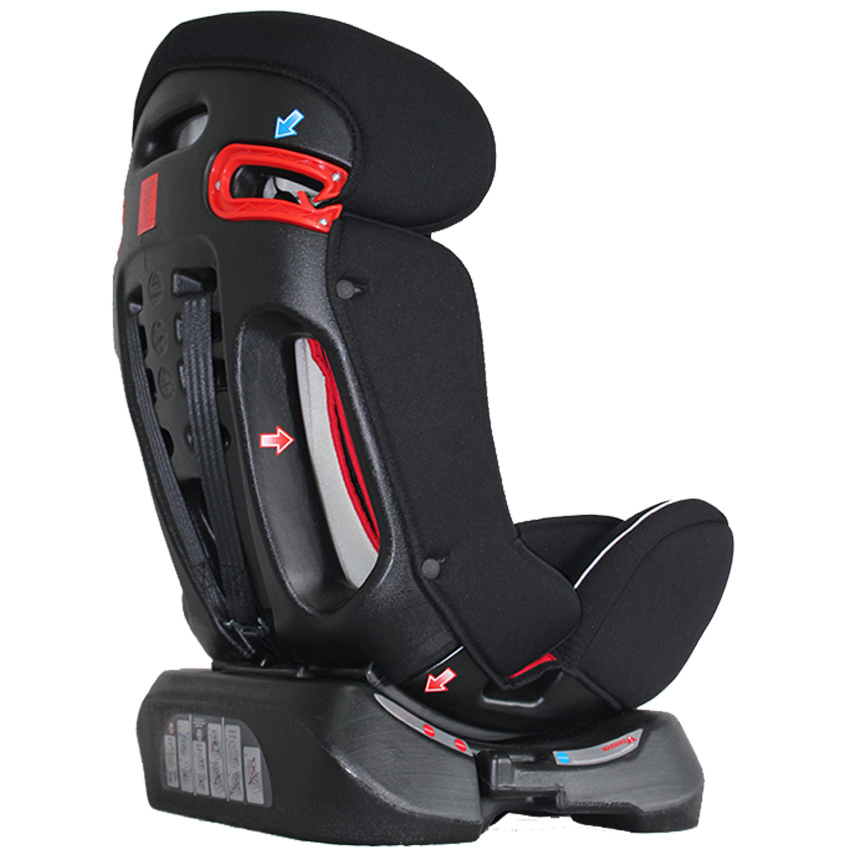 Baby Car Seat 360 Swivel Isofix Group 0+/1/2/3 (0-36 kg) with Detachable Sunshade Without Canopy