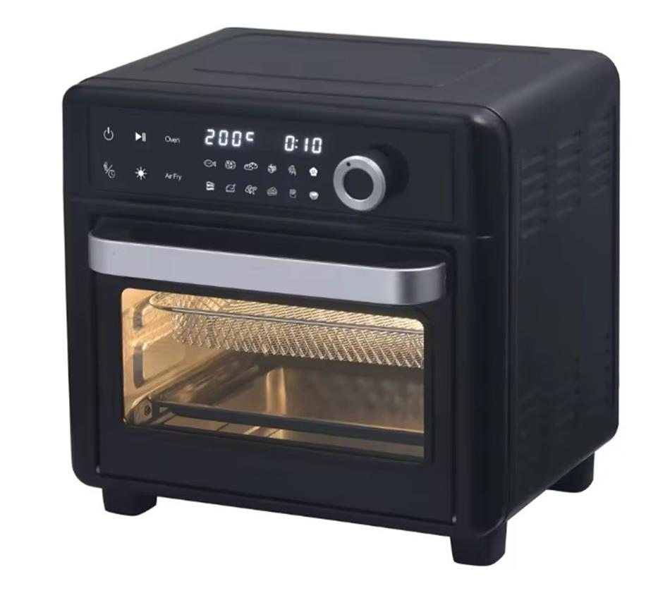 15L 1500W Digital Touch Control Electric Air Fryer Oven for Low-Fat Air Frying