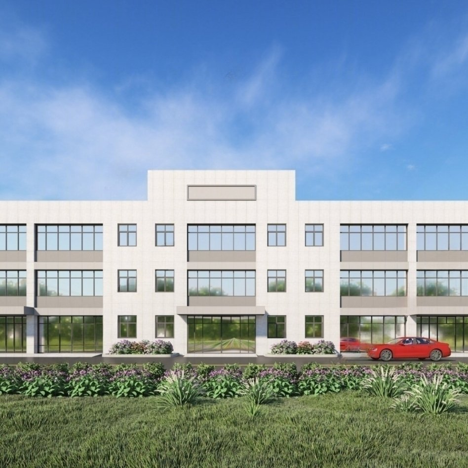 Large Span Weld H Beam Prefabricated Steel Structure Office Building Construction
