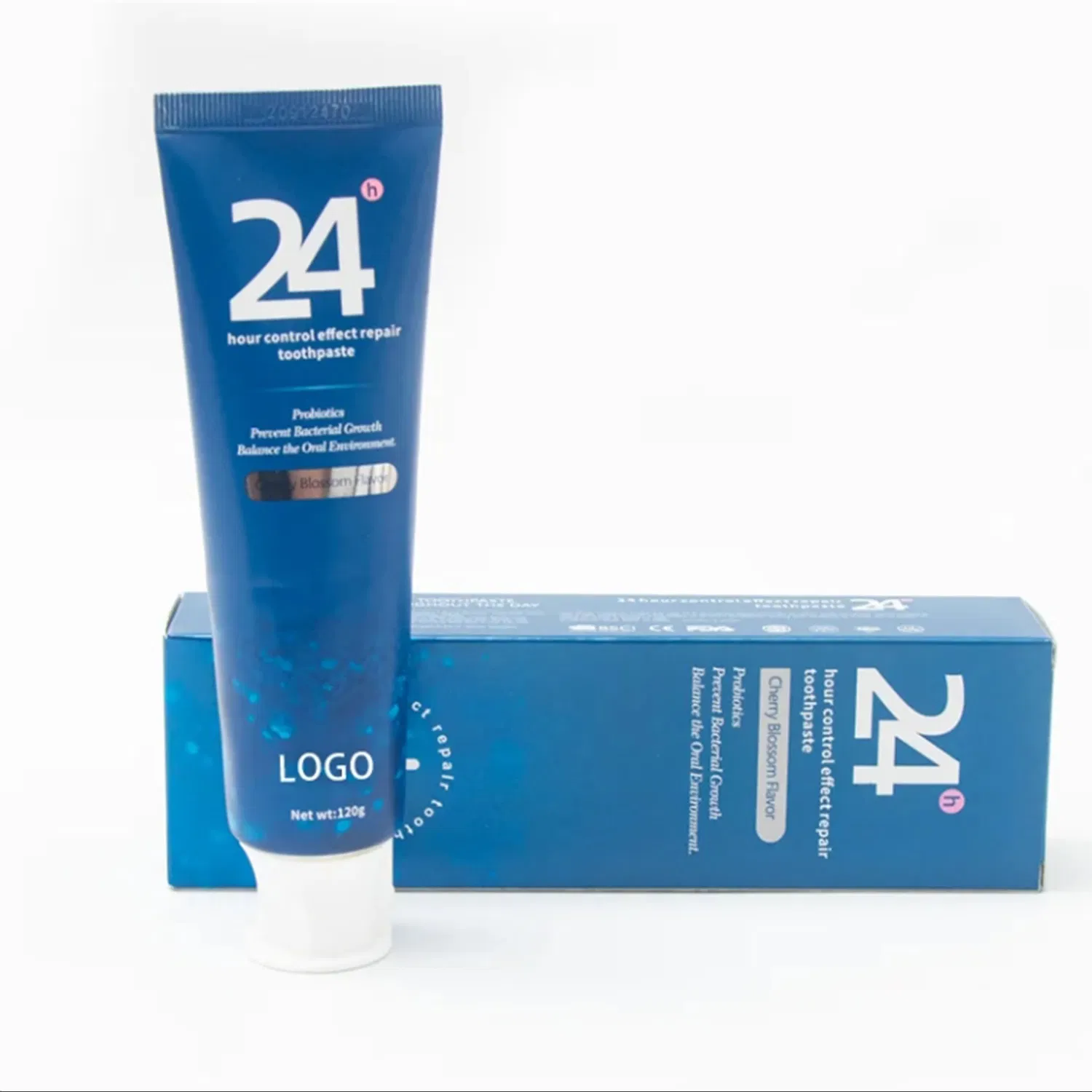 Teeth Whitening Natural 24 Hour Control Effect Repair Toothpaste