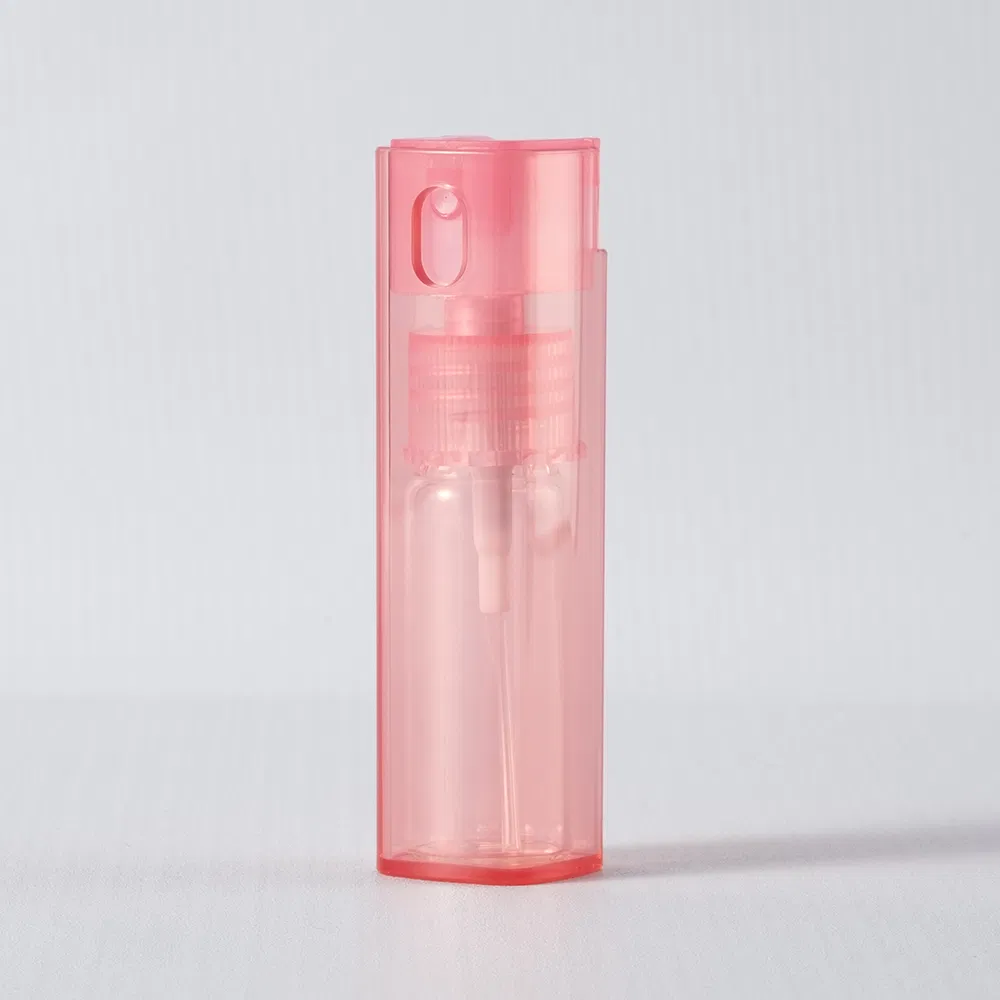 Wholesale OEM Color Plastic Fine Mist Sprayer 20ml 10ml Cosmetic Clear Square Glass Perfume Pocket Pen Spray Bottle