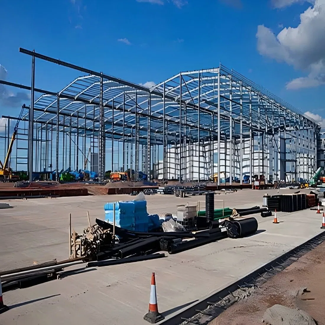 Easy Assembled Prefabricated Steel Structure Fabric House Building