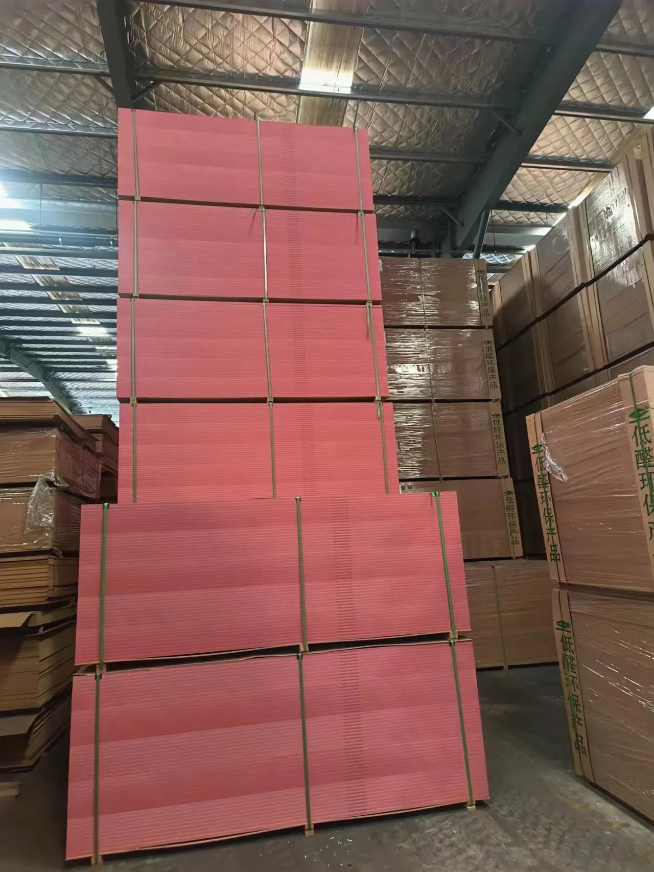 Primed Flame Retardant MDF Skirting Board Wood Moulding