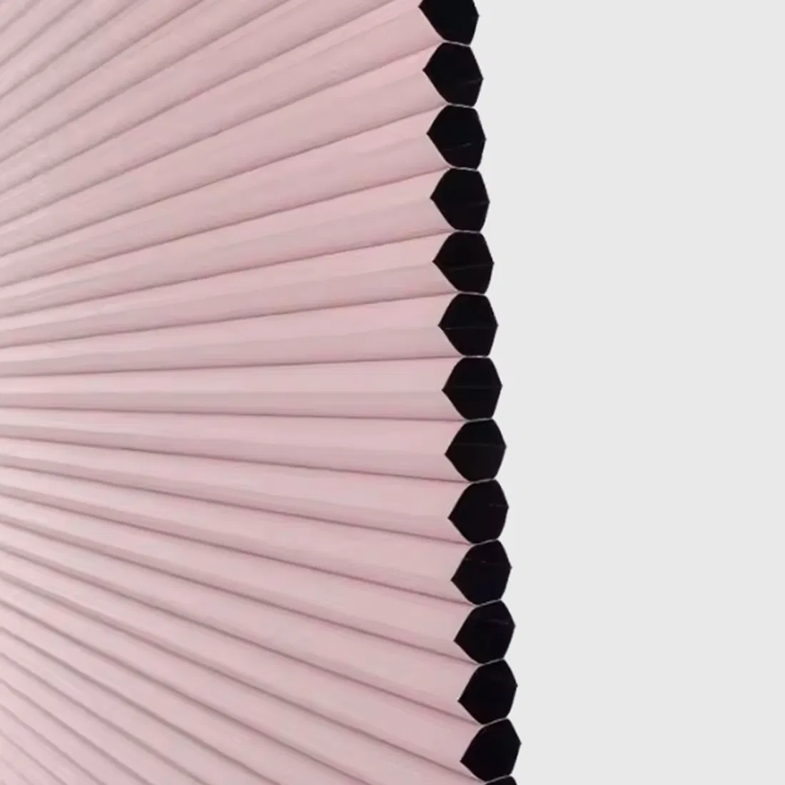 100% Polyester Pleated Honeycomb Perfect Fit Blind Blackout Fabric for Window