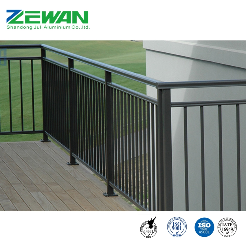 Aluminium Railing Balustrade Aluminium Handrail for Apartments