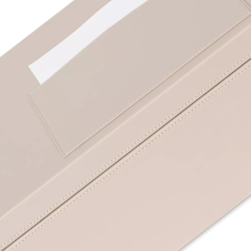 Vegan Fashion Hotel Supplies of Laundry Box Made of Bio-Based Vegan Leather