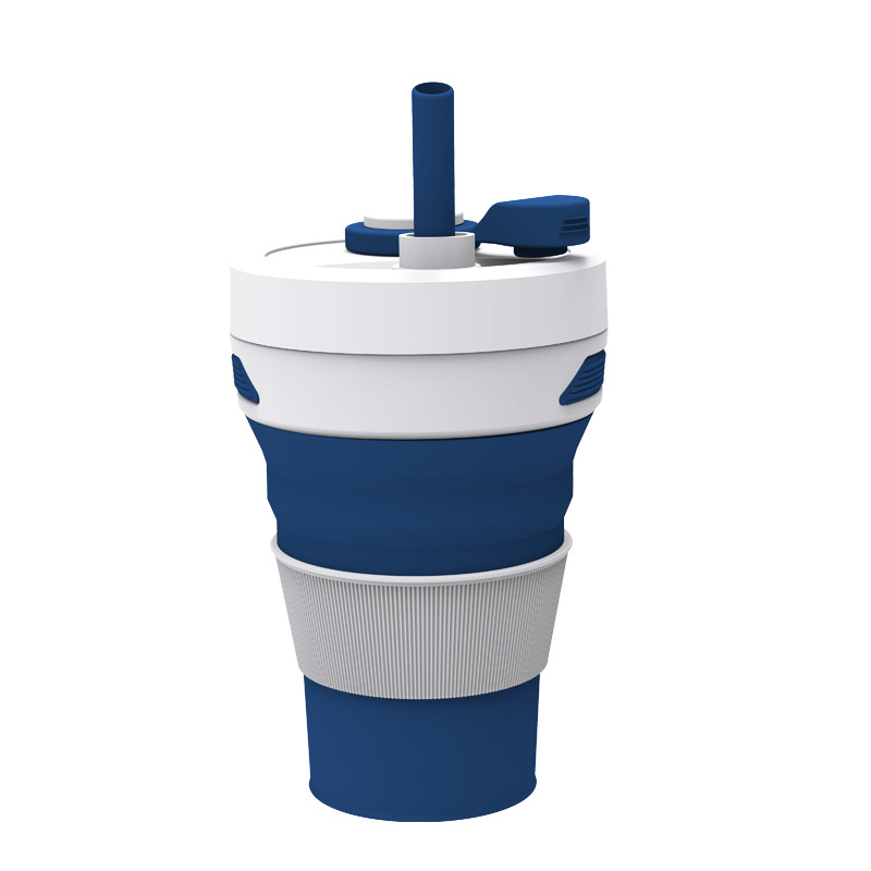 Силиконовая складная кружка 500 мл