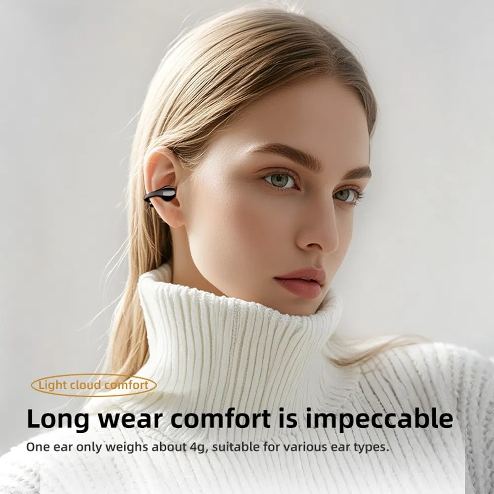 Наушники M88 Ear Clip, беспроводные, спортивные, черные