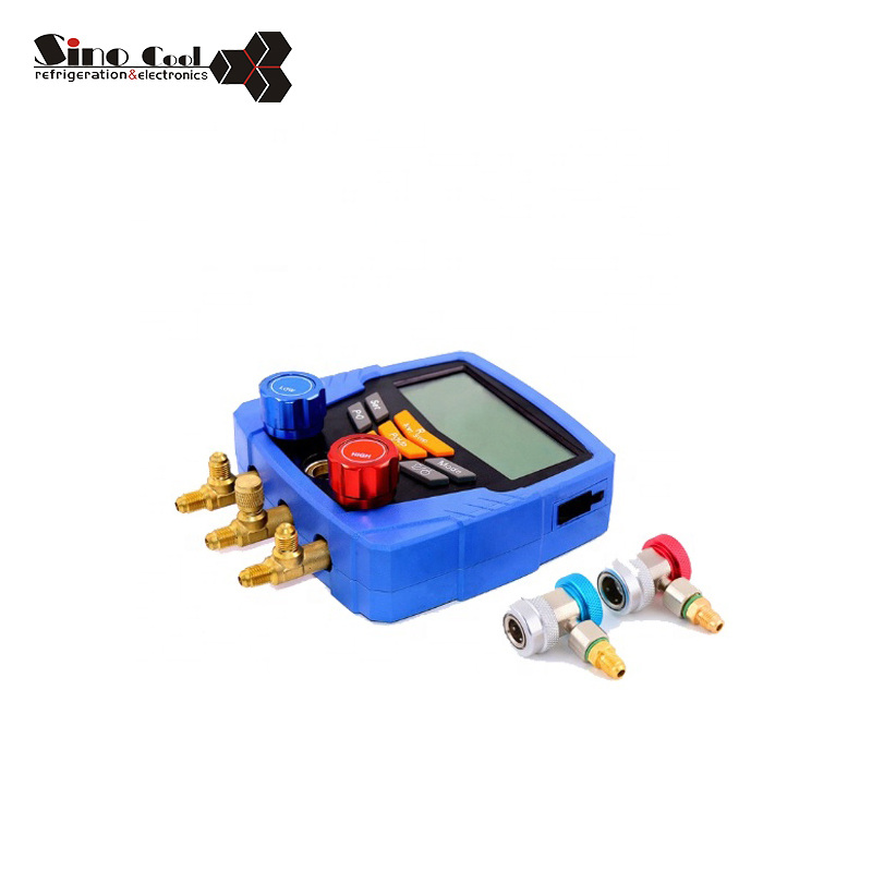 Accurate Manifold Gauge R410A R22 R134A R407c R404A for Air Conditioner