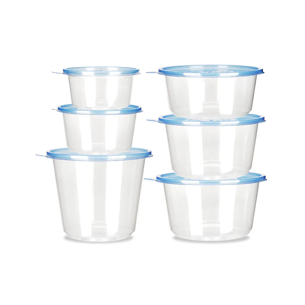 Otor Meal Prep Food Container Sets with Airtight Lids Deli Container Bento Box Lunch Boxes Food Packing Take Away Food Storage Stackable Reusable BPA