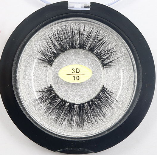 Labor 1 Pair 3D Soft Mink Hair False Eyelashes Handmade Wispy Fluffy Long Lashes Natural Eye for Woman