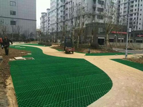 50mm HDPE Roads Planting Parking Lot Grass Grid Paver