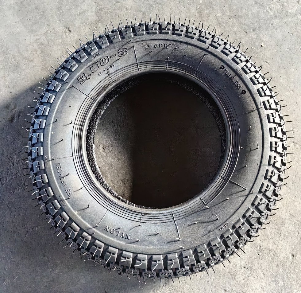 Motorcycle Tires 3.50-8 3.50X8 Tyres for Mini Bike Go-Carts-Wheels