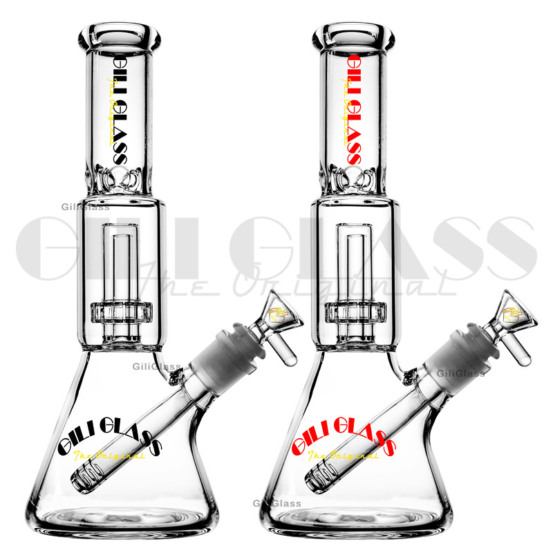 Gili-041 Giliglass 11 Inches Plastic Hookah Glass DAB Rig Tree Arms Perc Water Pipe