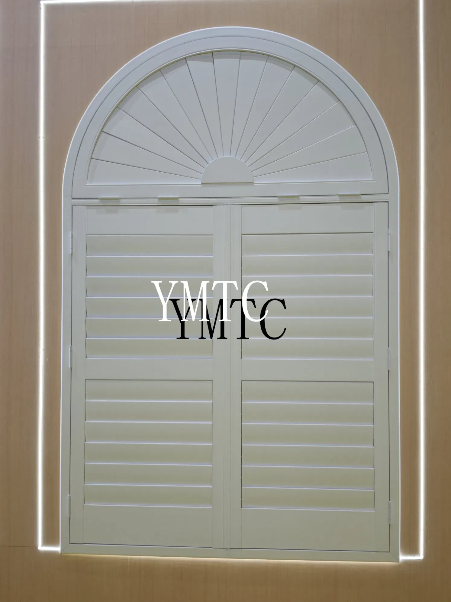 Custom Shaped Shutters for Specialty-Shaped Windows Covering Custom Shapes and Arches