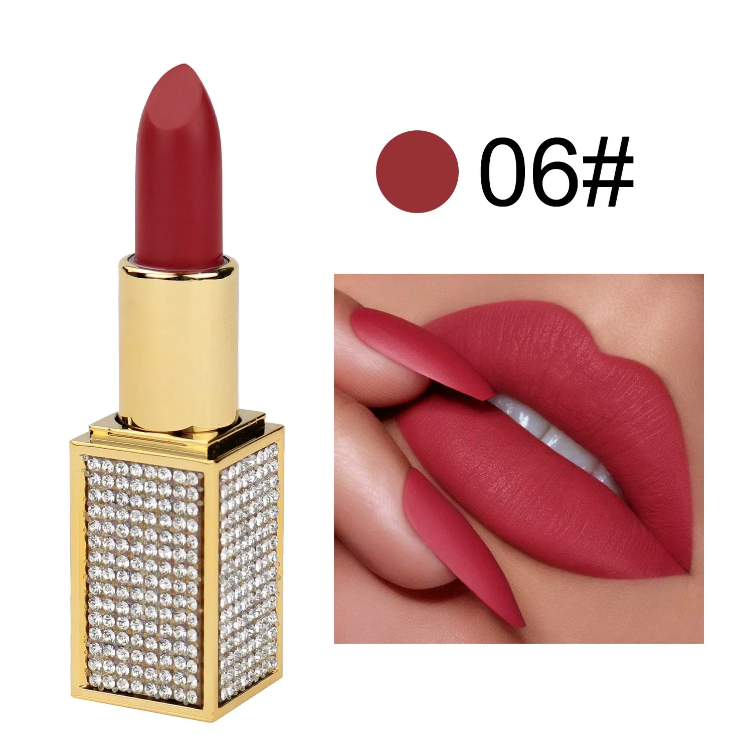 New Design Long Lasting Vegan Lipstick for Beauty Female