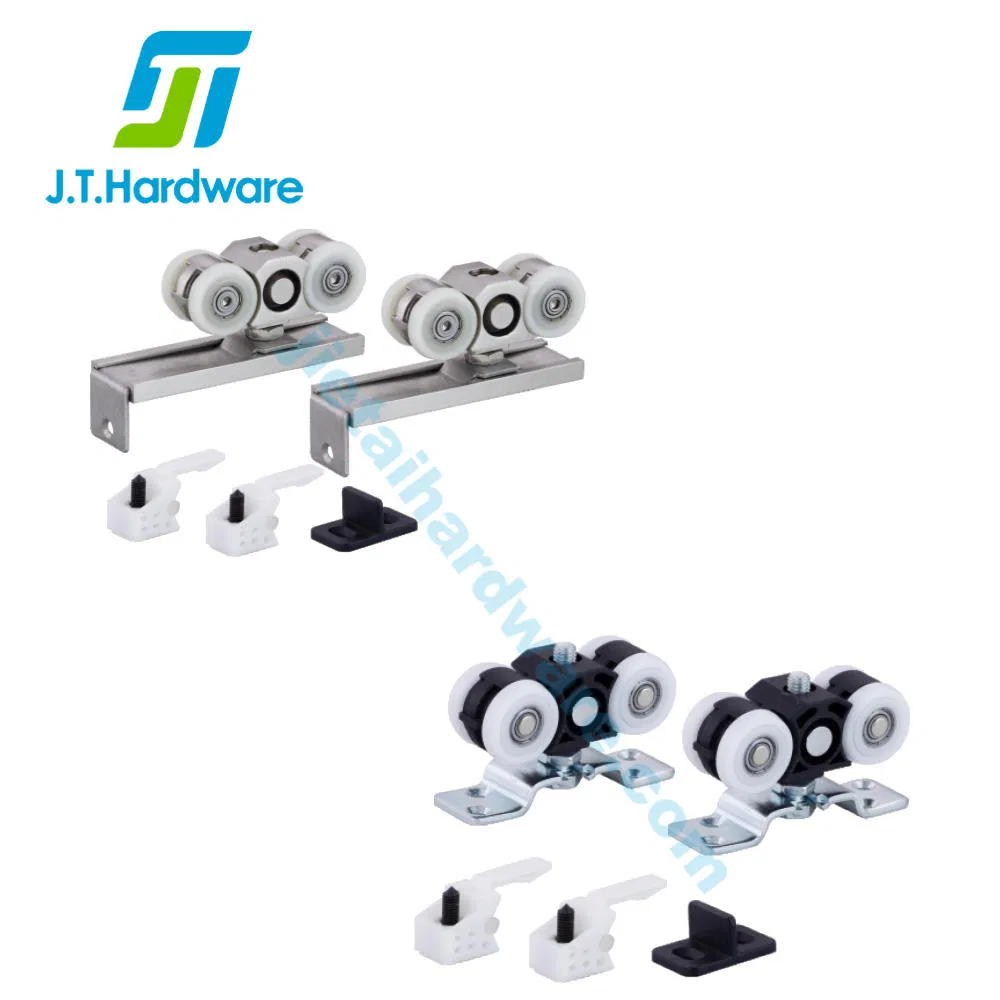Zinc Alloy Sliding Door Track and Roller Hanging Wheel Roller Pulley Sliding Doors Wheel
