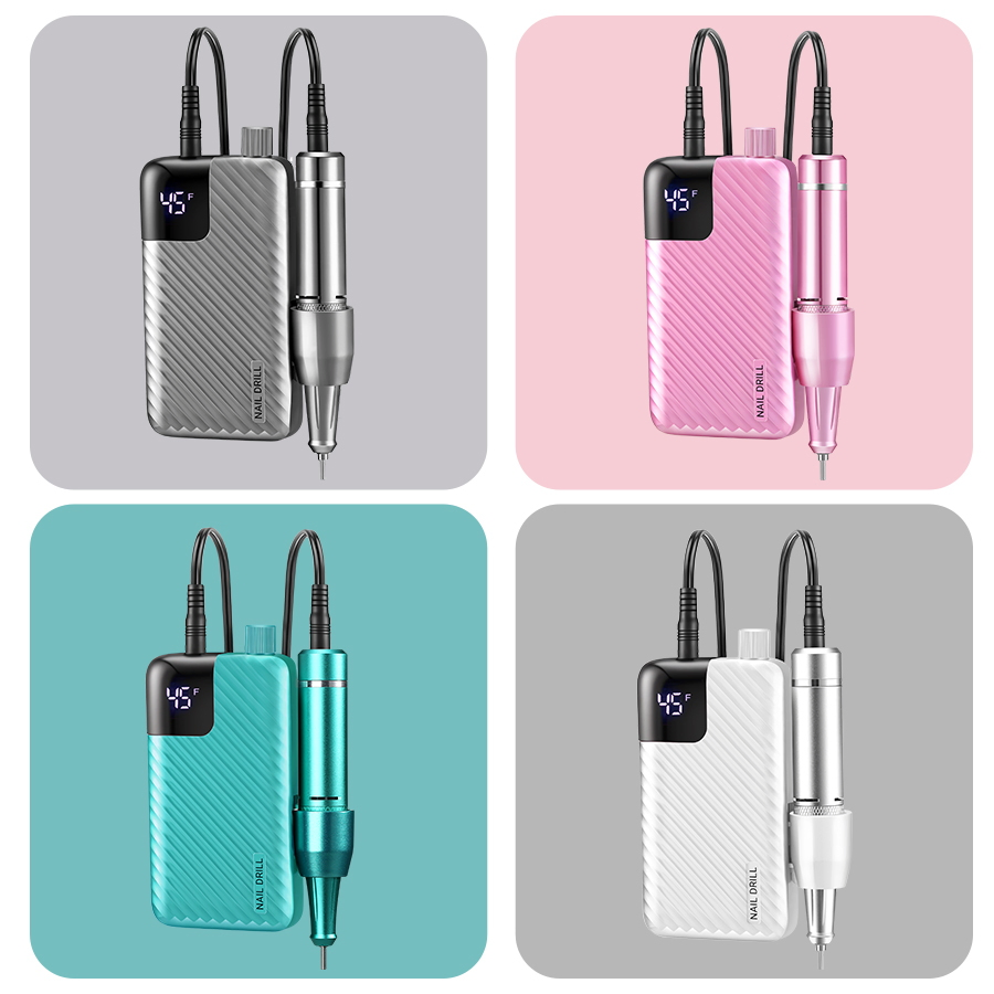 Duofu Popularity Nail Art 45000 Rpm Gel Remover Brushless Motor Nail Drill