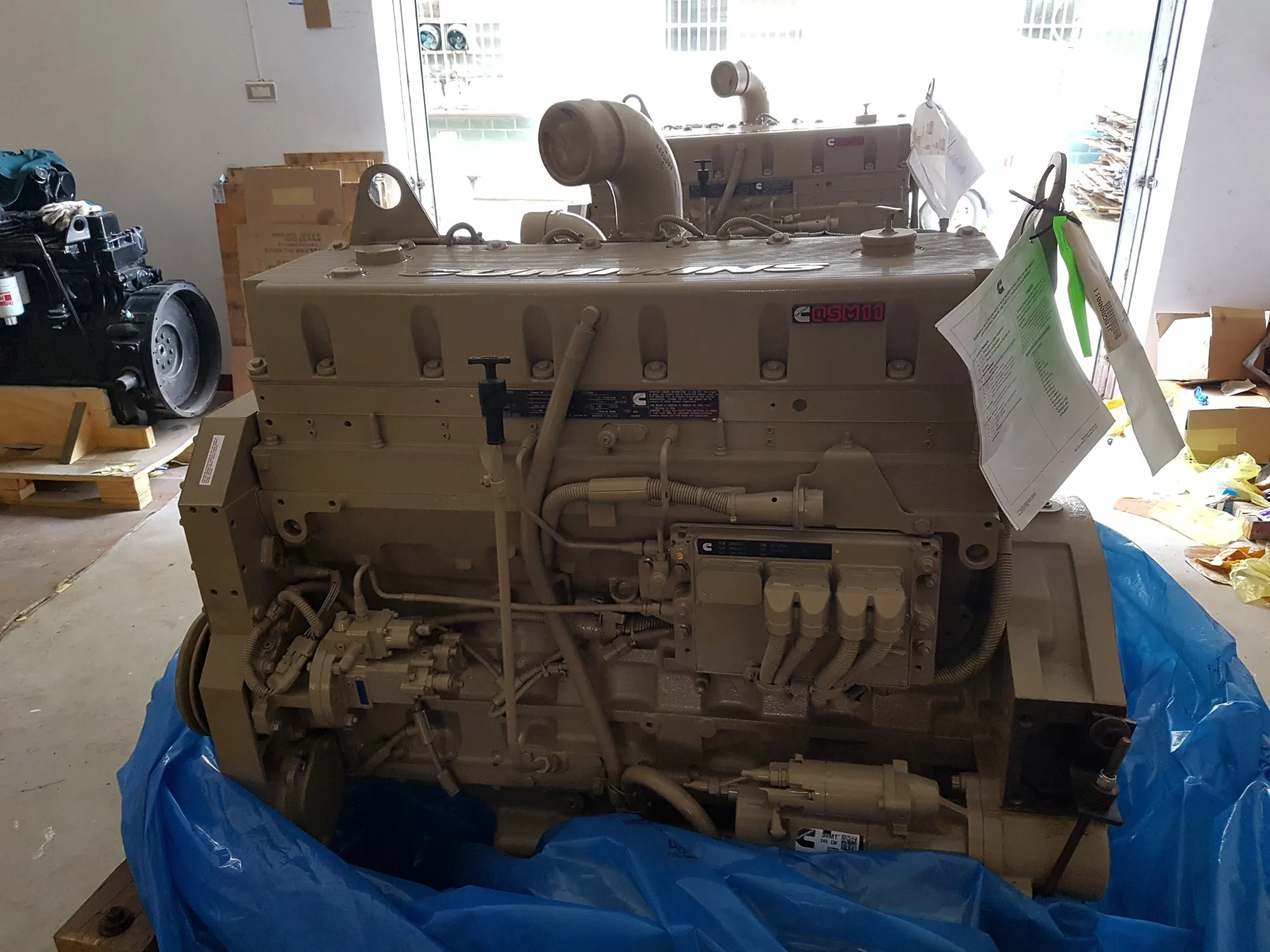 Дизельный двигатель Cummins ISM11 M11 QSM11 299кВт